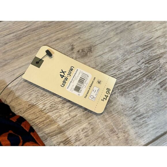 Terra & Sky plus size ladies blouse size 4X - Picture 7 of 10